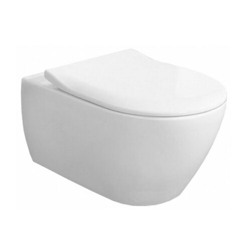 Унитаз подвесной безободковый DirectFlush 5614 R0 01+ 9M78 S1 01 Крышка Soft Closing Slimseat